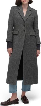 Favorite Daughter The City Coat in Grey Twill at Nordstrom, Size Small P