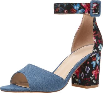 Generic Womens Fashion High Heels Sandals Open Toe Fish Mouth Design Platform Sole Summer Dressy Footwear for Ladies Comfortable Elegant Styles (Blue, 6.5)