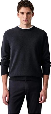 Marc O'Polo Jersey de cuello redondo - Knitwear - Hombre - Azul - 2XL