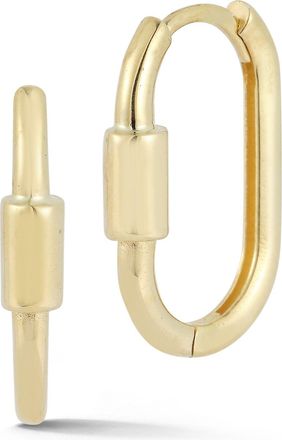 Ember Fine Jewelry 14K Gold Oval Hoops