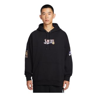 Nike NBA Philadelphia 76ers Hoodie Black HQ5313-010