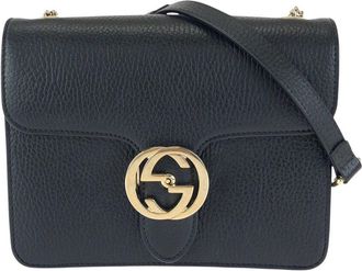 Gucci Interlocking G Chain Shoulder Bag (Authentic Pre-Loved)