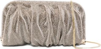 Benedetta Bruzziches Clutch con arricciature - Bianco