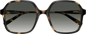 Valentino VG0018SA Asian Fit 002 Womens Sunglasses Size 57