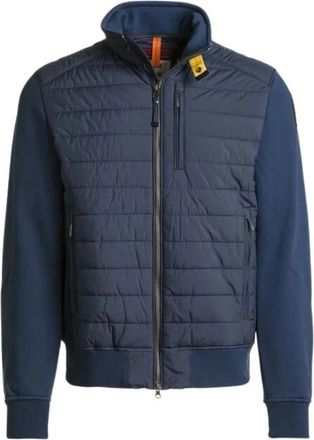 Parajumpers Elliot Hybrid Sweat - Heren - Winterjassen - Blauw - S - Katoen - Jassen