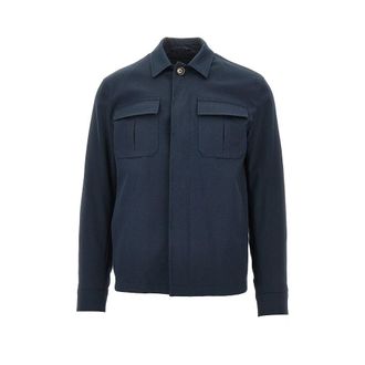 Herno Stretch gabardine shirt jacket Man 50