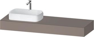 Duravit Consola Duravit Qatego, 1600x550x170mm, Con Recorte A La