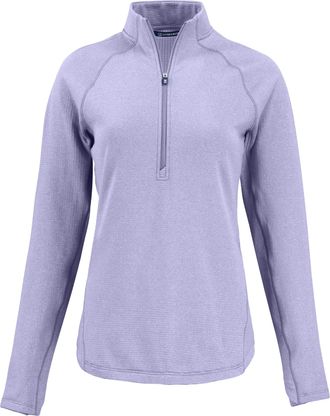 Cutter & Buck Peshastin Fleece Recycled Womens Half Zip Pullover