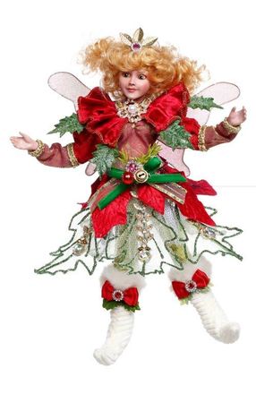 Mark Roberts Holly Bells Fairy, Small in Red at Nordstrom