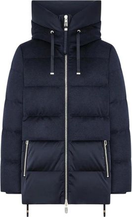 Duno Keiko Hooded Down Jacket - Jackets - Mujer - Azul - XL