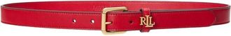 Ralph Lauren Accessoires, Dames, Rood, S, LGO Kpper 25 Riem Skinny