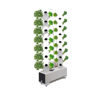 OEM Kit De Cultivo Hidrop&oacute;nico, Capacidad Para 56 Orificios, Dep&oacute;sito De Agua De 30 Litros, Dise&ntilde;o De Maceta Vertical, Base Antideslizante, Apto Para Hort