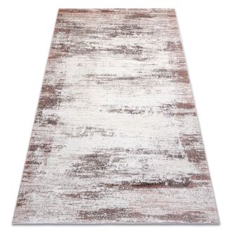 RugsX Rugsx - Alfombra Core W9775 Marco, Sombreado - Estructural, Dos Niveles De Vell&oacute;n, Beige / Rosa Pink 160x220 Cm