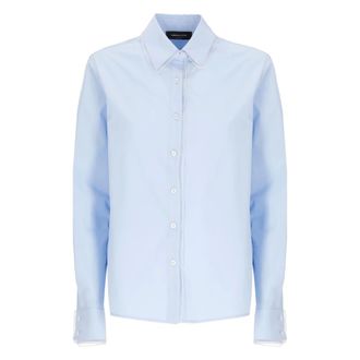 Fabiana Filippi Shirts, female, Blue, Size: XS Fabiana Filippi Shirts