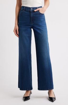 Frame Denim Le Slim Palazzo High Waist Wide Leg Jeans in Keepsake at Nordstrom Rack, Size 25