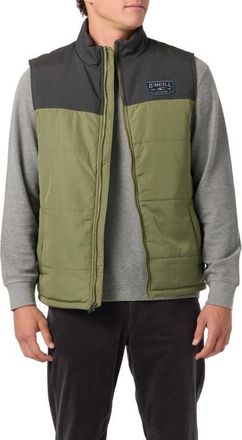O'Neill Vista Quilted Vest in Clover at Nordstrom, Size Xx-Large