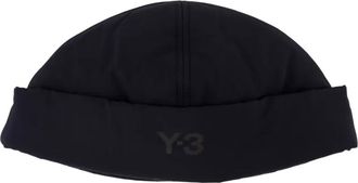 Yohji Yamamoto Berretto con polsini regolabili - Nero