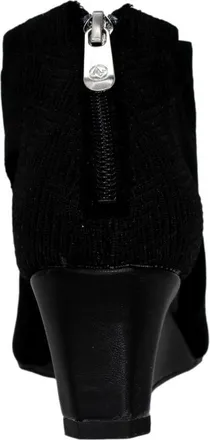 Adrienne Vittadini Arletta Black Skin 3W23F099-001-AVL Womens