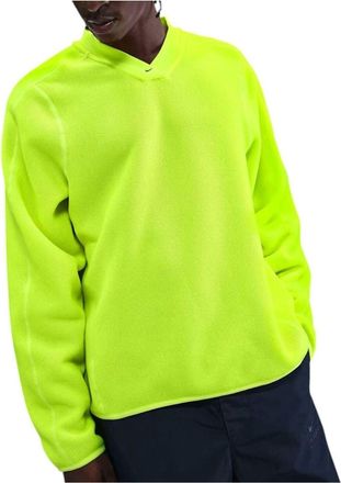 Nike x Stussy Thermal Pullover Sweatshirt Neon HQ8528-702