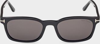 Tom Ford Miles 53MM Rectangular Sunglasses