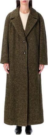 Emporio Armani Dames, Mantels, Groen, Maat: XS Wol