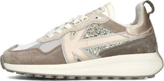 Kaotiko Beige Glam Sneakers voor dames - Dames - Sneakers - Veelkleurig - 38 EU - Su&egrave;de - Schoenen