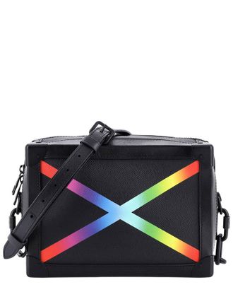 Louis Vuitton Soft Trunk Bag Rainbow Taiga Leather (Authentic Pre-Loved)