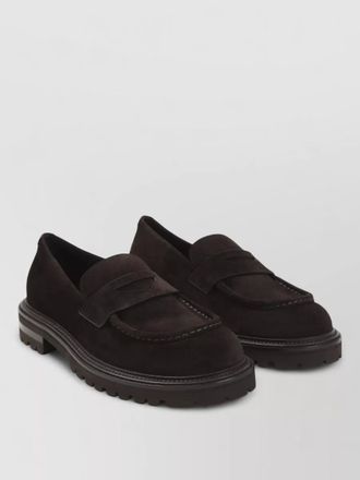 Giorgio Armani suede loafers