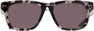 Montblanc Montblanc Smoke Square Mens Sunglasses MB0319S 003 55