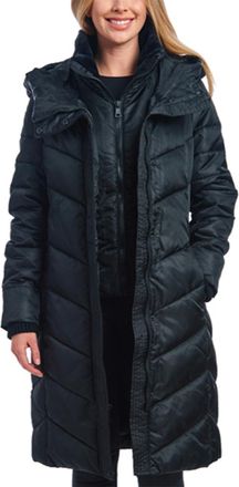 Kensie Long Down Jacket