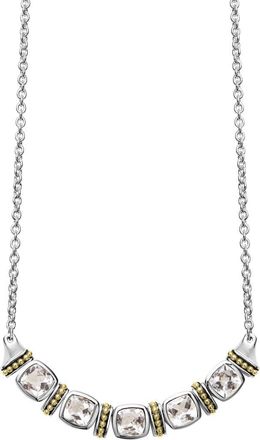 Lagos Rittenhouse White Topaz Pendant Necklace in Gold at Nordstrom