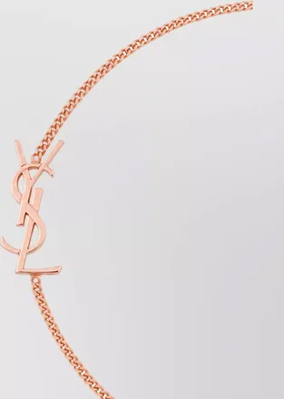 Saint Laurent brass chain bracelet