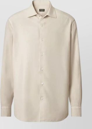 Ermenegildo Zegna leisurewear shirt long sleeves straight collar