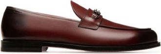 Bally Kensington Kelsy Leather Moccassins, Brand Size 10 ( US Size 11 )