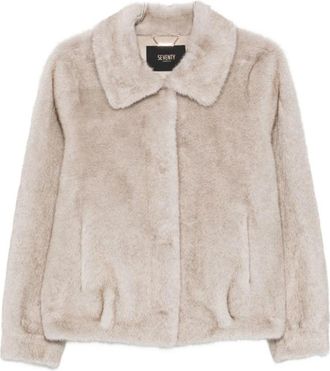 Seventy Giacconi Jas - Dames - Jassen - Beige - S - Polyester - Jassen