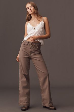 Paige Anessa High-Rise Wide-Leg Jeans