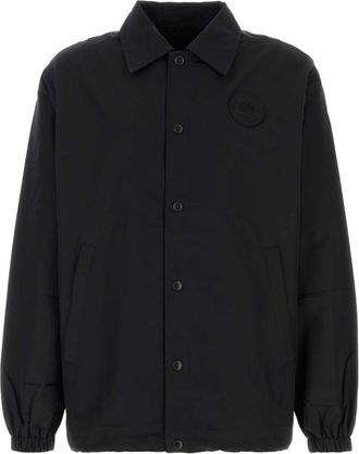 Canada Goose Black Cotton Blend Regency Jacket