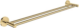 GROHE Essentials Toallero Met&aacute;lico Doble Con Fijaciones Ocultas, Cool Sunrise (40802gl1)