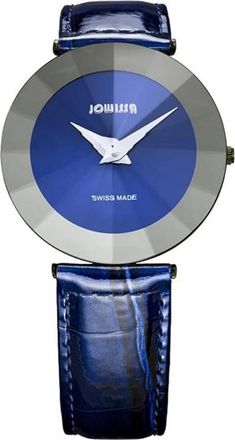 Jowissa Watches - Dames - Horloges - Blauw - ONE Size - Leer - Accessoires