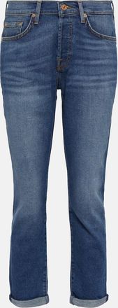 7 For All Mankind Josefina mid-rise slim jeans