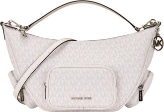 Michael Kors Schoudertas - Dames - Schoudertassen - Wit - ONE Size - Leer - Tassen