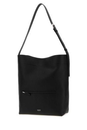 Tom Ford Mens Black Leather Shopping Bag Borse A Mano