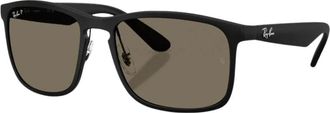 Ray-Ban Performance Zonnebril - Heren - Zonnebrillen - Zwart - 58 MM - Nylon - Accessoires