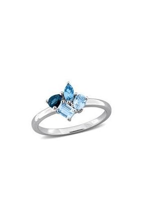 Delmar Blue Topaz Cluster Ring at Nordstrom Rack, Size 8