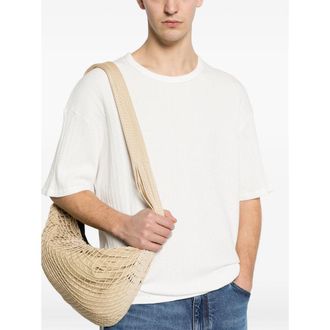 Maison Labiche Knitted Cotton T-Shirt - White