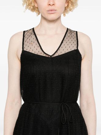 Twinset Womens Elegant 100% Dress - Black - Size EU 40 (Womens)