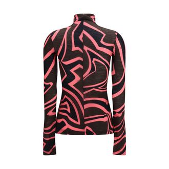 Emilio Pucci Graphic Wool Jersey Shirt - Multicolor