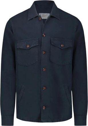 Bl'ker Cappotto - Heren - Zomerjassen - Blauw - M - Jassen