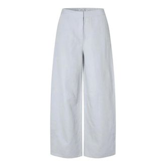 Sams&oslash;e & Sams&oslash;e Wide Trousers, female, Gray, Size: XS Wide Trousers