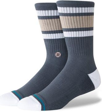 Stance Signature Boyd Crew Socks in Turbulence at Nordstrom, Size Large